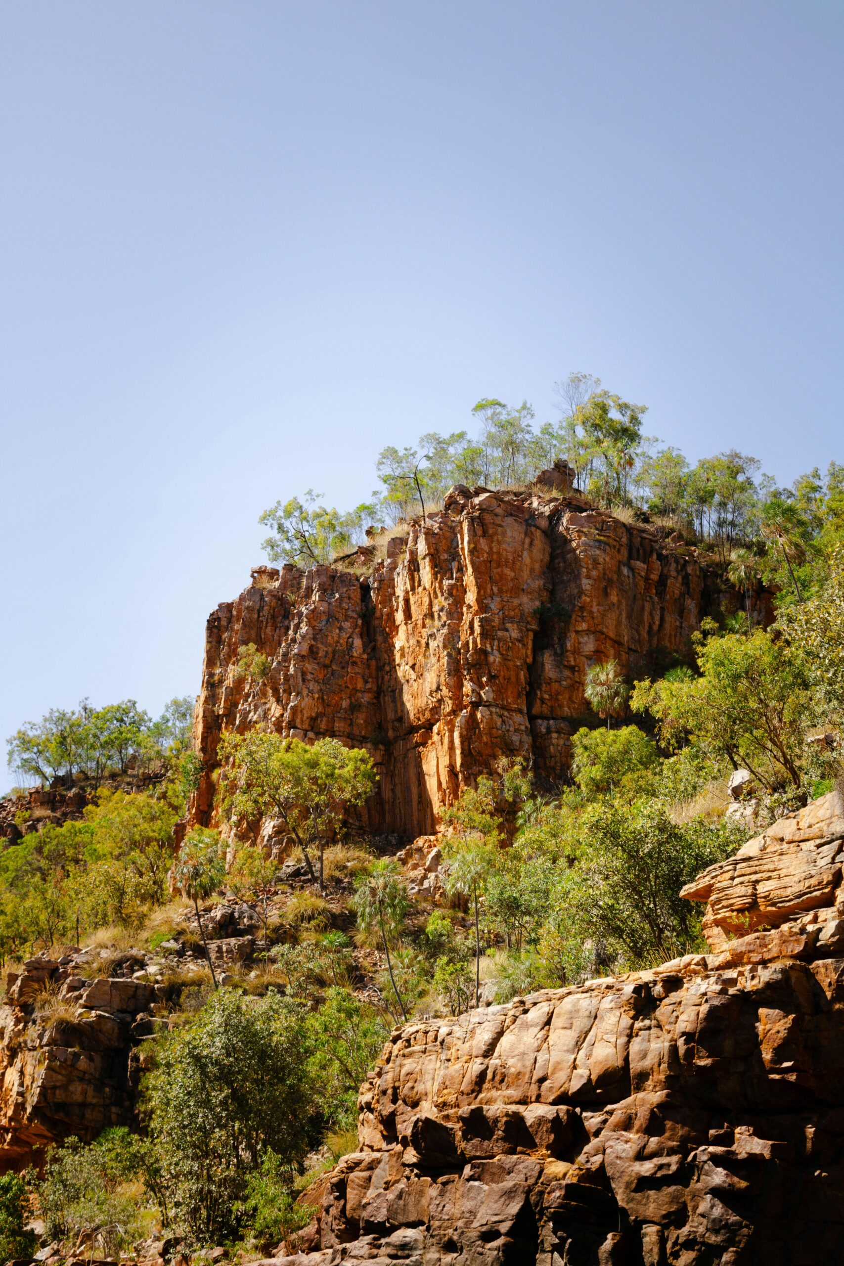 Red rock formations in South Africa
