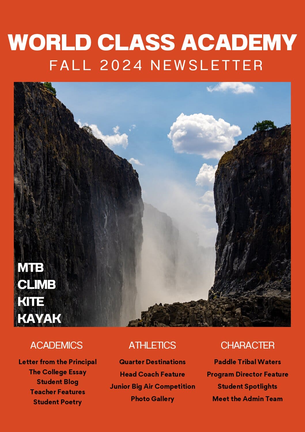Cover of the Fall 2024 Newsletter