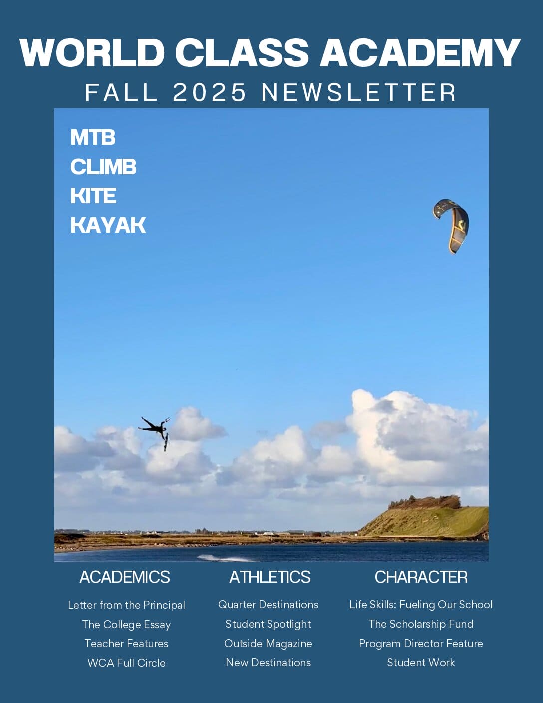 Cover of the Fall 2025 Newsletter